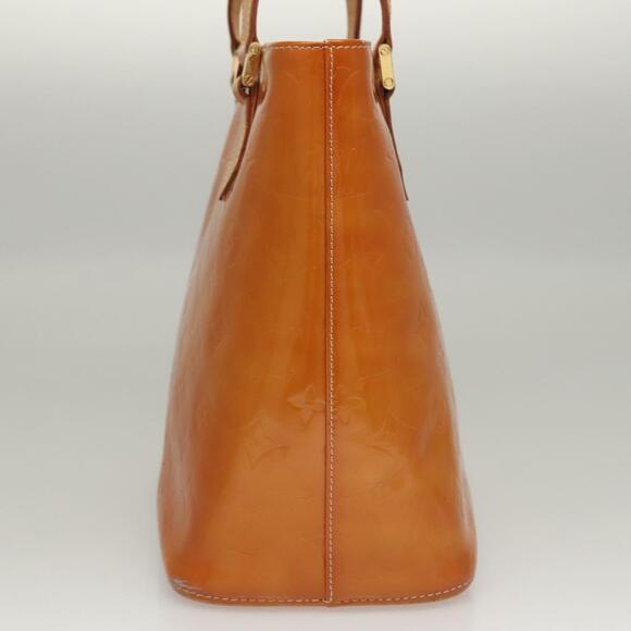 LOUIS VUITTON Monogram Vernis Houston Hand Bag Jaune M91121 - Picture 5 of 13